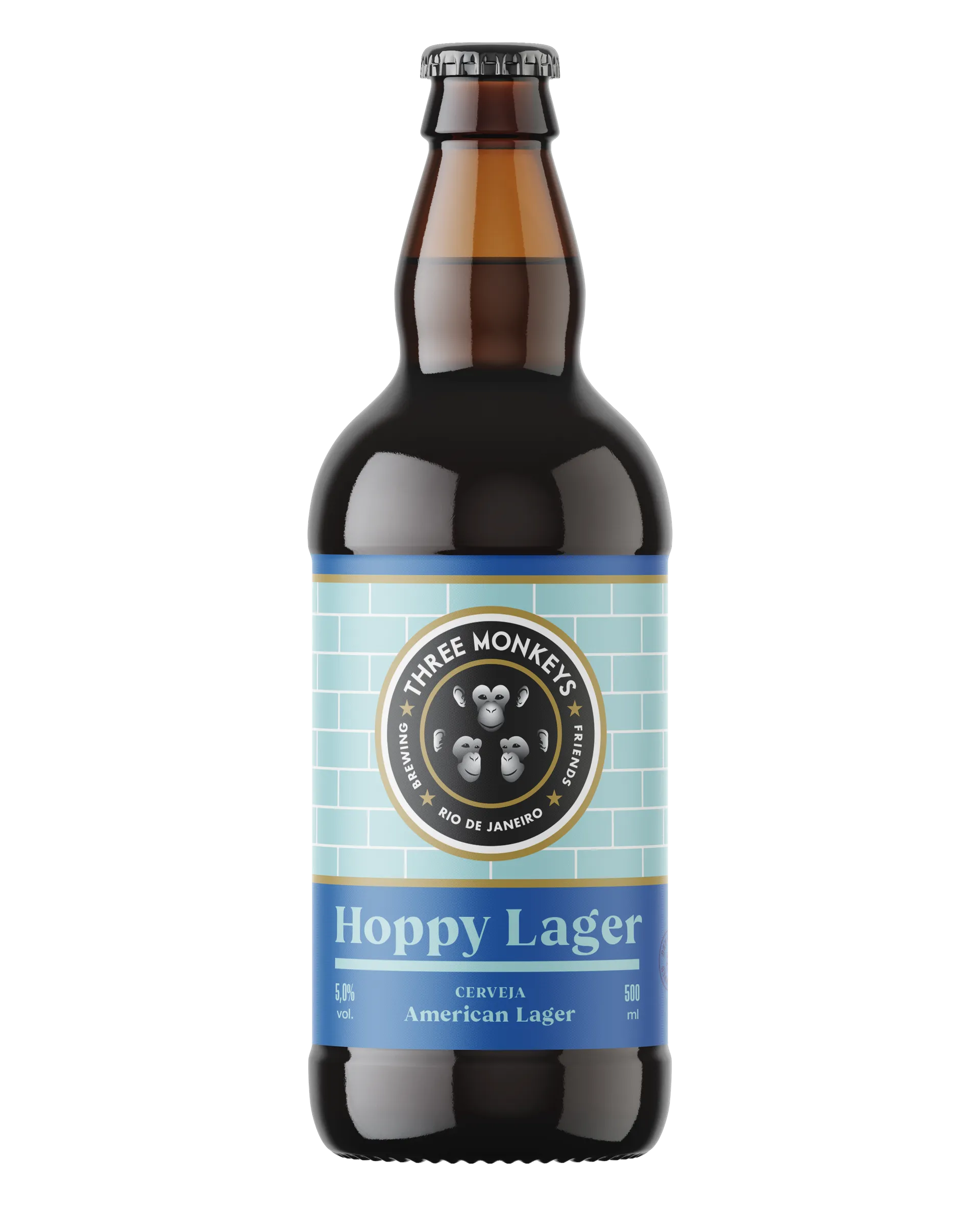 Hoppy Lager — Garrafa 500ml