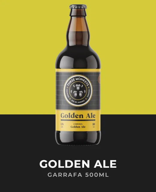 GOLDEN ALE garrafa 500ml