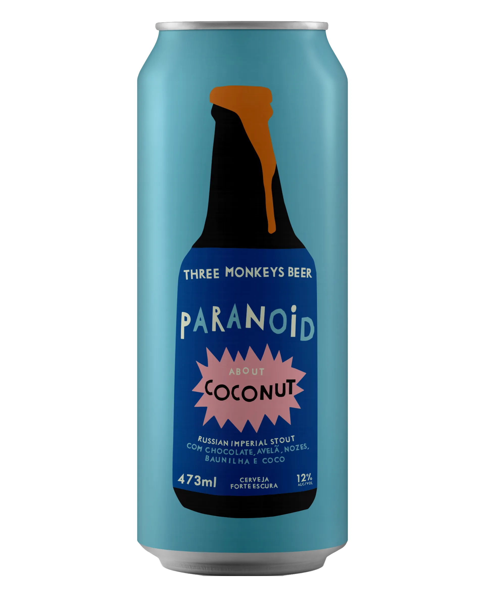 Paranoid About Coconut — Lata 473ml