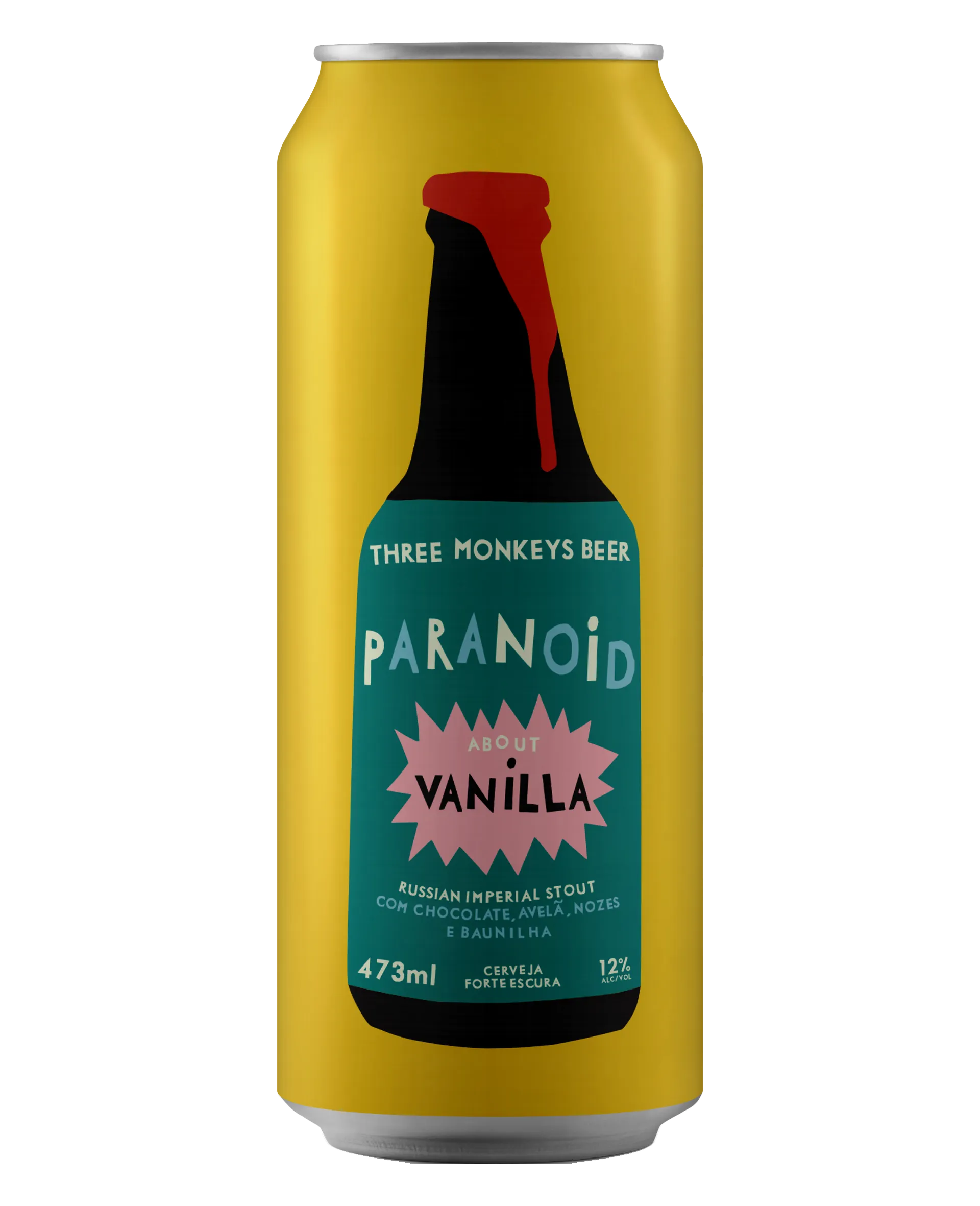 Paranoid About Vanilla — Lata 473ml